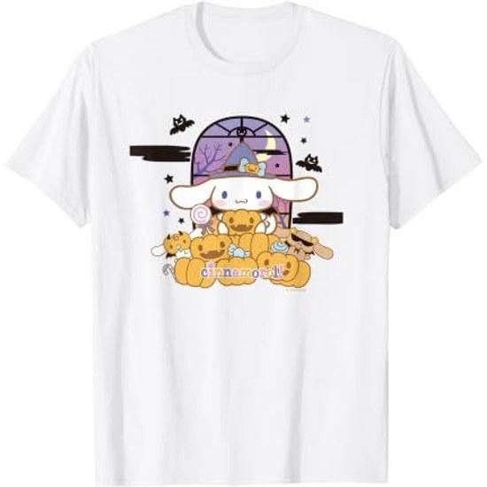 Halloween Feature Cinnamonroll Pumpkin Light Color T-Shirt