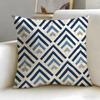 Cute Cartoon Texture Cushion Cover Soft  EasyWash Pillow Case  Versatile for Couch Bed Travel and Office