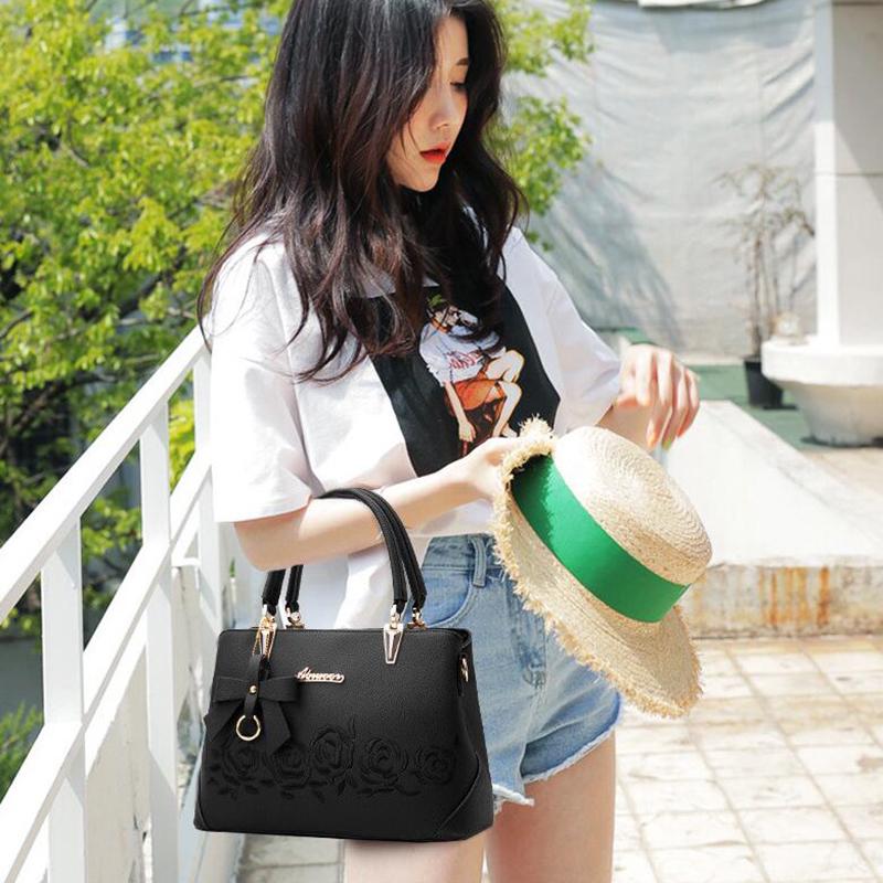 Women Bag Vintage Handbag Casual Tote Fashion Women Messenger Bags Shoulder Top-Handle PUrse Wallet