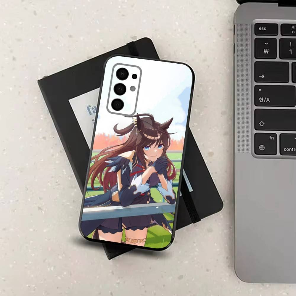 Hot U-Umas Musume Game Phone Case For Samsung Galaxy A91,A80,A73,A72 ,A71,A53A52,A32 ,A31A22,A21s,A20,Black Cover