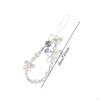 Cartoon Beaded Phone Lanyard Case Wrist Strap Wristlet Lightweight Stylish Key Chains Jewelry
