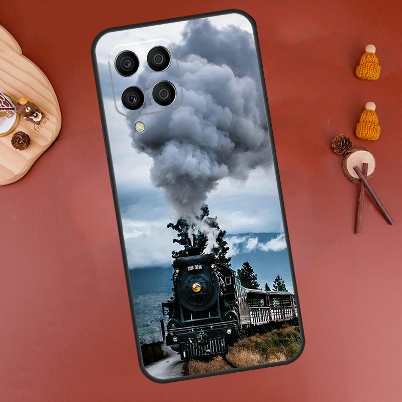 

Train Steam Engine Case For Samsung Galaxy M32 M12 M52 M21 M31 M15 M55 M56 M36 M16 M06 M13 M33 M53 M14 M34 M54 Samsung M16