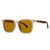 New 1 1mm Thick Square Frame Sunglasses for Men and Women Trendy UV Protection 553876