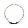 Luxury elegance February Birthstone Natural African Amethyst Women's Necklace 925 Silver Fine jewelry Anniversary & Banquet