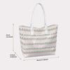 Christmas Tree Pattern Tote Bag Portable Lightweight Daily Casual Shoulder Bag for Outdoor Shopping