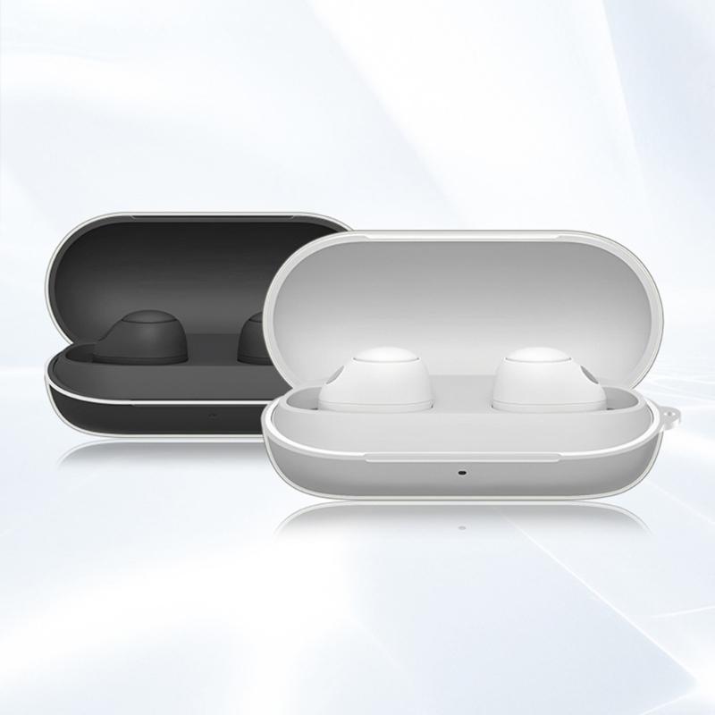 Compatible for  WF-C700N Earphone Cover-Shell Shockproof Anti-scratch Protect Sleeve Washable Housing Dustproof Case