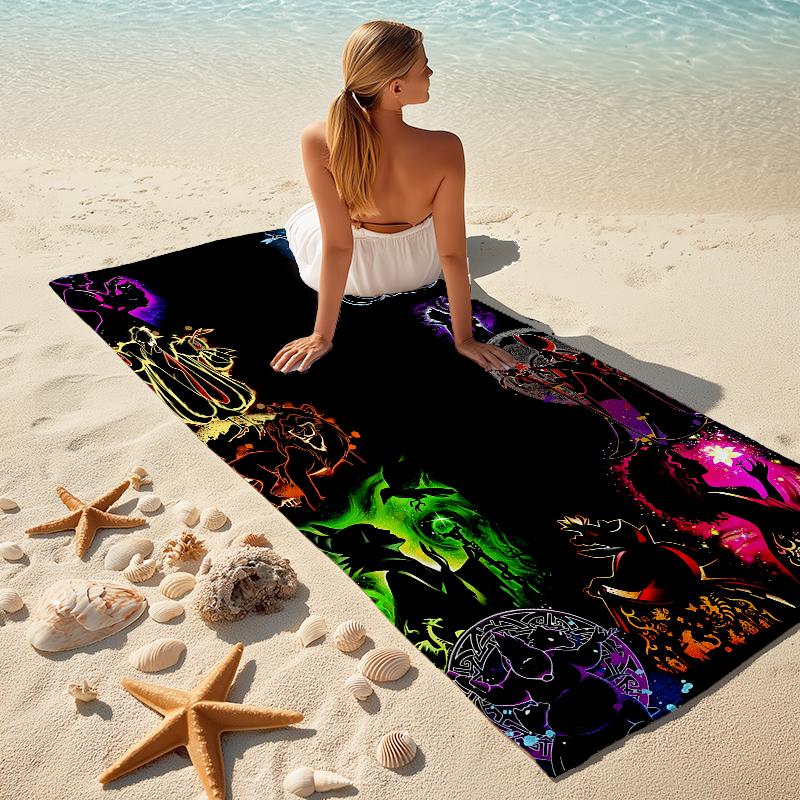 Purple Tentacle Monster Towel Large Quick-Drying Microfiber soft S-Square Pants-s Beach Towel for Travel Fitness Bathing Camping. 0730s160
