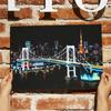 Colorful Iridescent Night City Scratch Painting - Creative Adult Handmade Art Gift