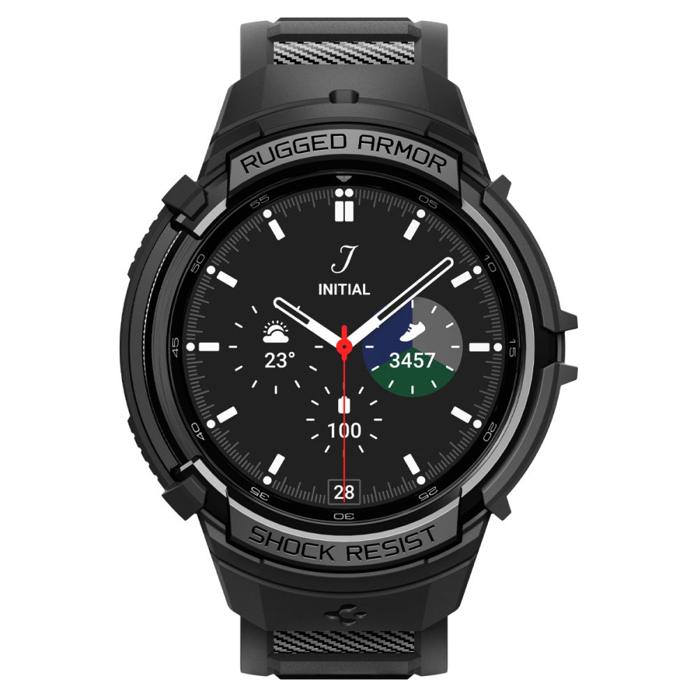 Spigen Rugged Armor Pro Galaxy Watch 6 Classic (47 Mm)  Black