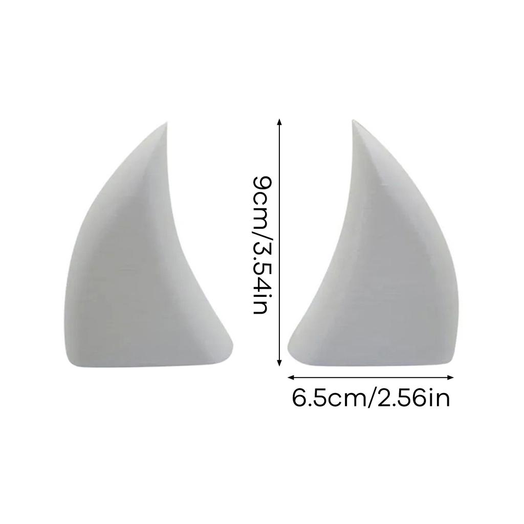 Car Front Grille Teeth Decor 3D Printed Vampire Tooth Decor Suitable for Cars Truck or SUV Halloween Decor