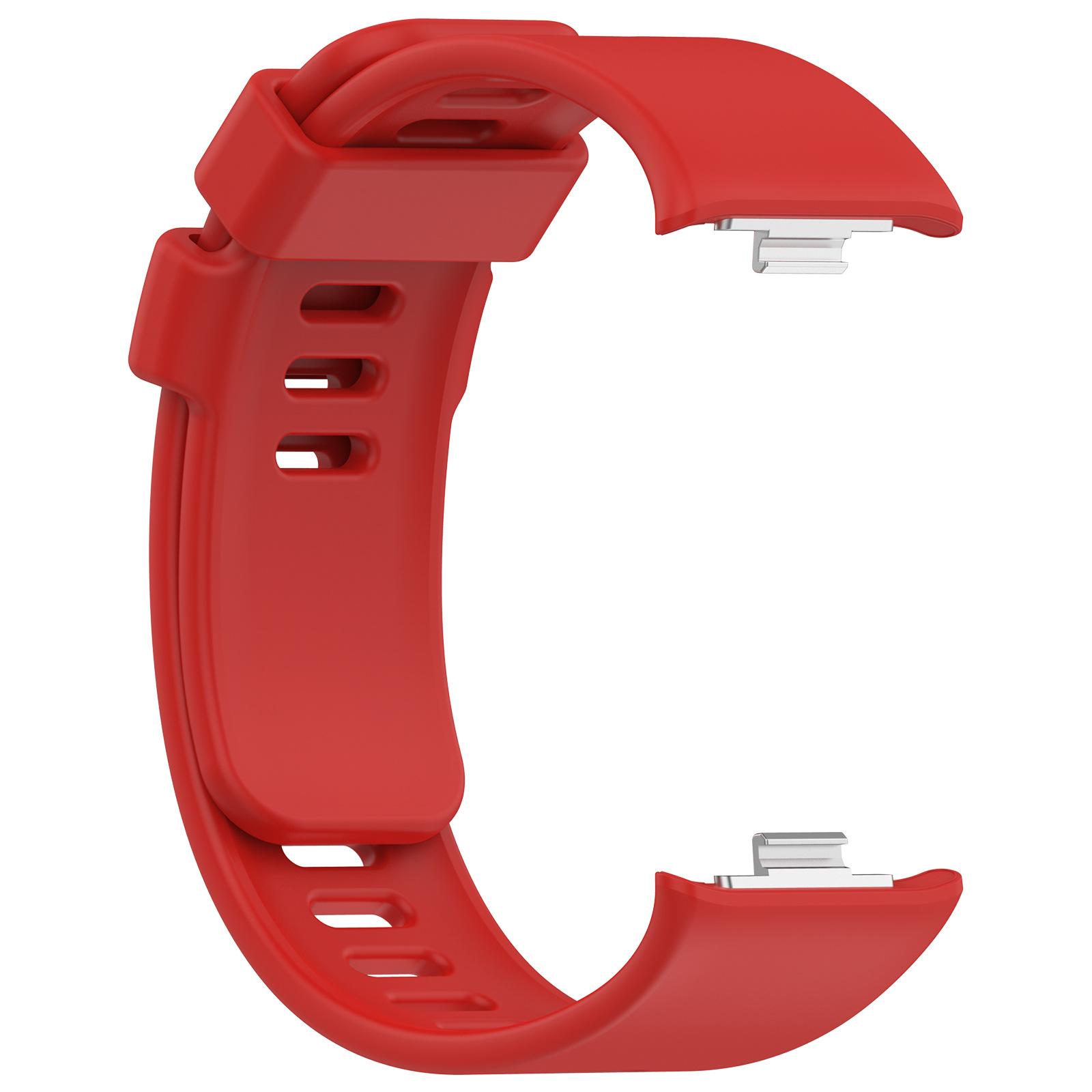 

Сменный силиконовый ремешок для часов Redmi Watch 4 / Redmi Watch 5 Аксессуары для часов Mi Band 8 Pro красный