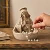 Rosenkranzhalter für Gebet Statue Unsere Liebe Frau von der Gnade, Halter für die Jungfrau Maria, Figur der Seligen Mutter, Katholisches Religiöses Heim-Mittelstück Dekoration Altar