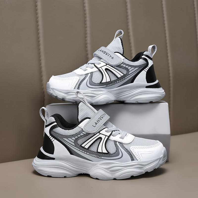 

Children s shoes 2025 new boys running shoes mesh wear-resistant dad shoes girls non-slip soft sole four-season sports shoes 40