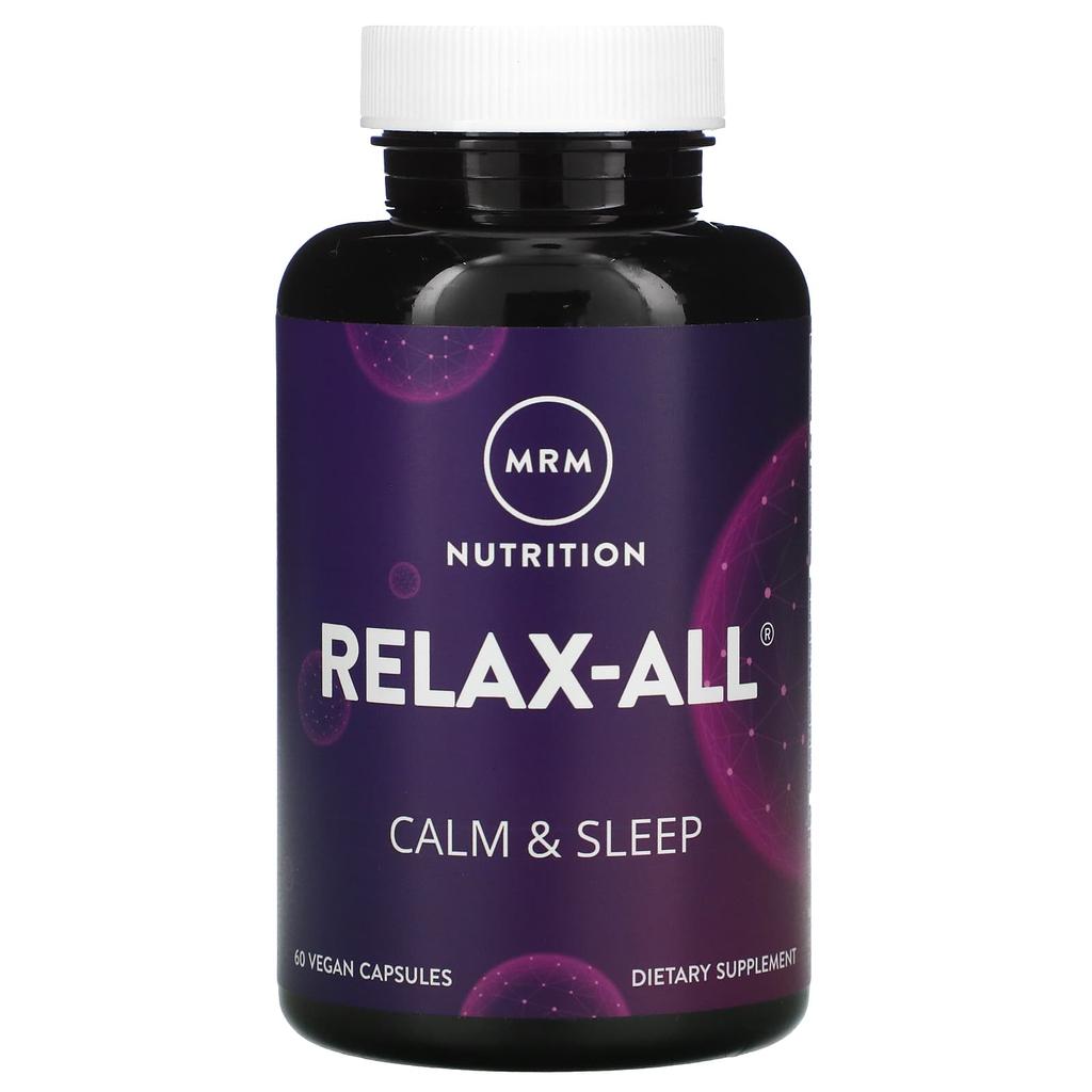 Buy MRM Nutrition, RelaxAll, Calm & Sleep, 60 Vegan Capsules at