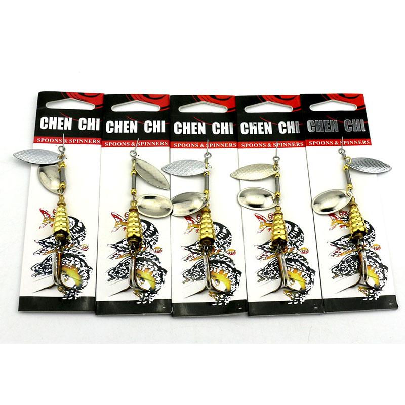 Sada 5 ks Hengjia různých návnad na kovové návnady