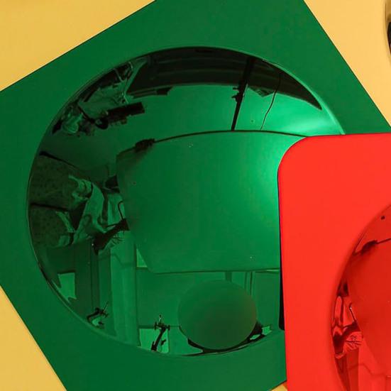 3 Pcs Sensory Bubble Wall Mirror Interactive Acrylic Mirror for Kids Kindergarten Sensory Room Science Classroom Decor Sensory Toy