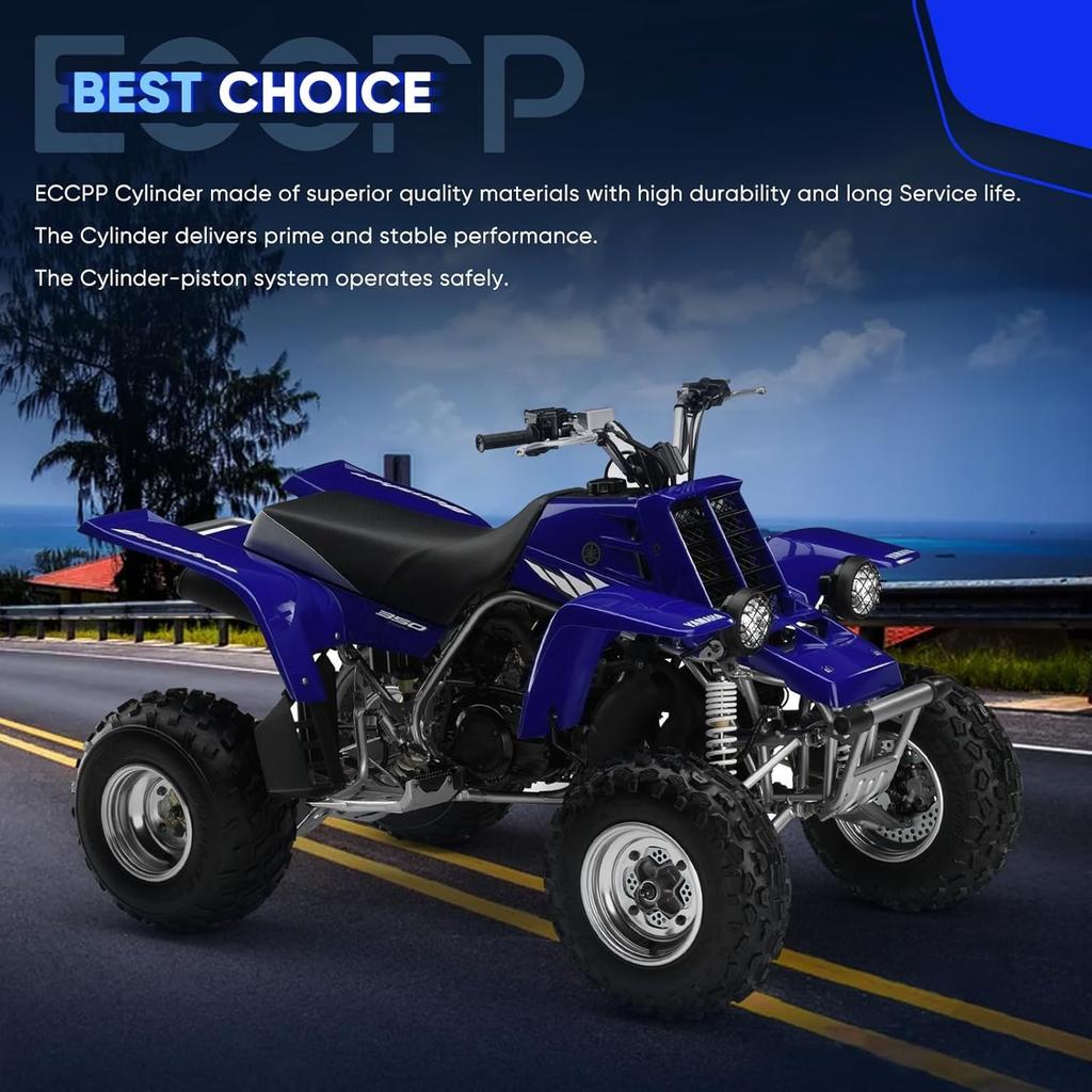 ECCPP New Cylinder Piston Ring Gasket for 2002-2018 for Yamaha YZ85 with O-Ring 93210-84724-00