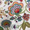 Handmade Fabric for Fabric Lunch and Combed Cotton Twill Weave Floral Pattern Tapestries, Panels, Curtains, Bags, Crafts. 100% (Green Leaves, 200cm)