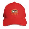 Women Want Me Fish Fear Me Baseball Cap Fishing Cap Summer Hat Unisexs Big Size Hat Mountaineering Womens Unisexs