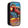Large Pen Box Blaze and the Monster Machines Merch  Double Layer Pencilcase Girl Makeup Bags Amazing Gift