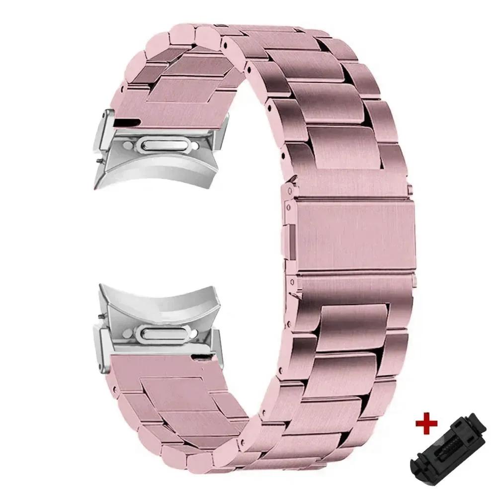 No Gaps Stainless Steel Band for Samsung Galaxy Watch 7 6 5 4 40mm 44mm 5Pro 45mm Metal Bracelet for 6Classic 43/47mm Wristband