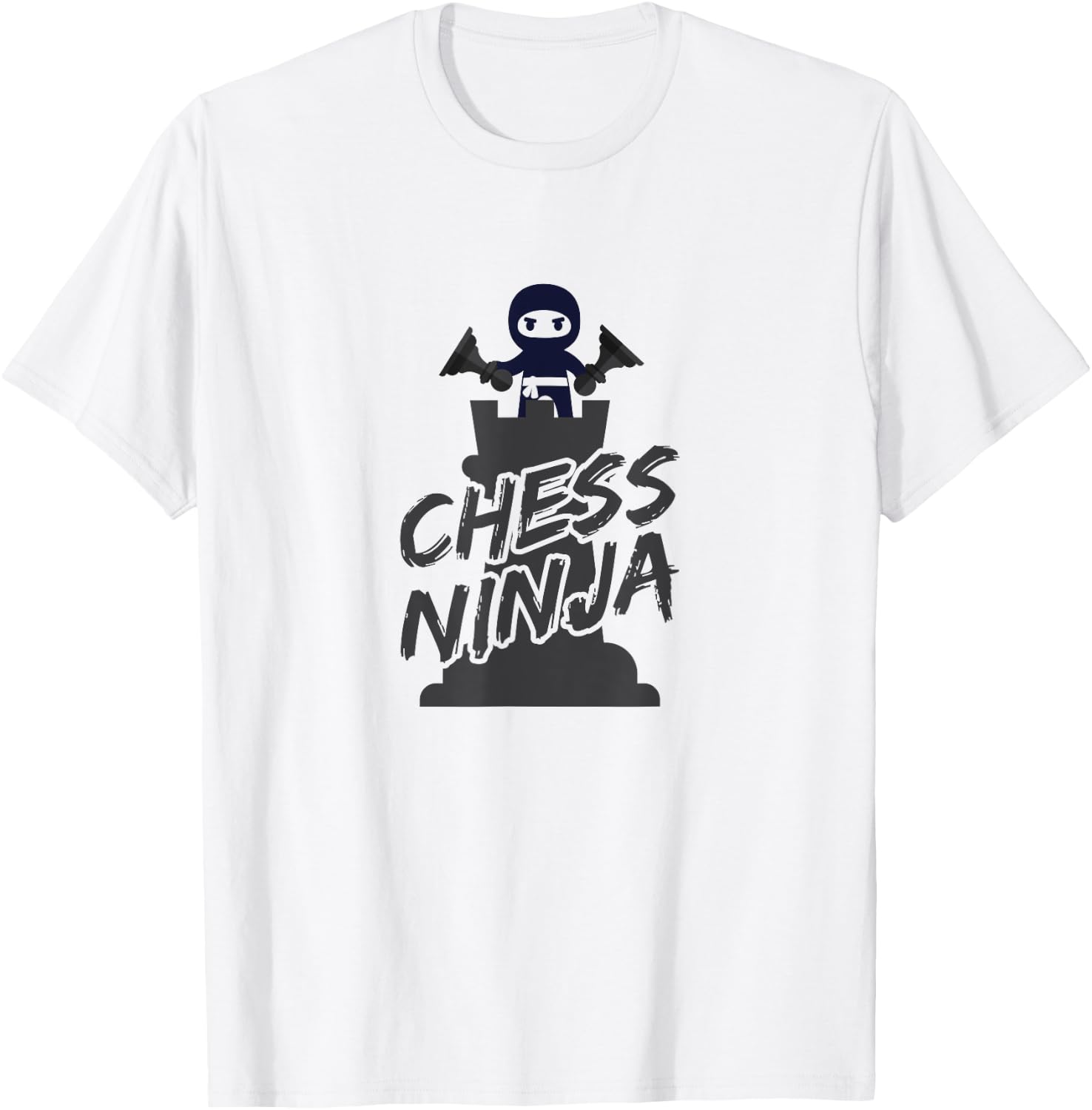 Funny Chess Ninja Perfect For Chess Players Gift T-Shirt Unisex T-Shirt S