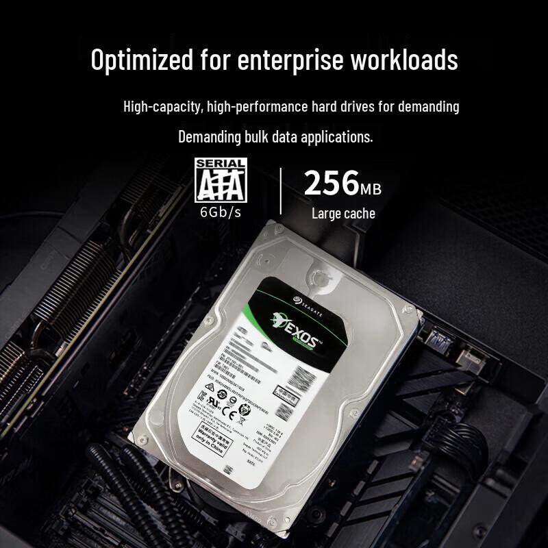 Seagate Exos Enterprise 10TB SATA Hard Drive