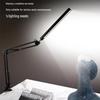 Remote Control LED Folding Desk Lamp with Long Arm and Eye Protection for Study or Dorm Lighting, USB-Powered with Clip