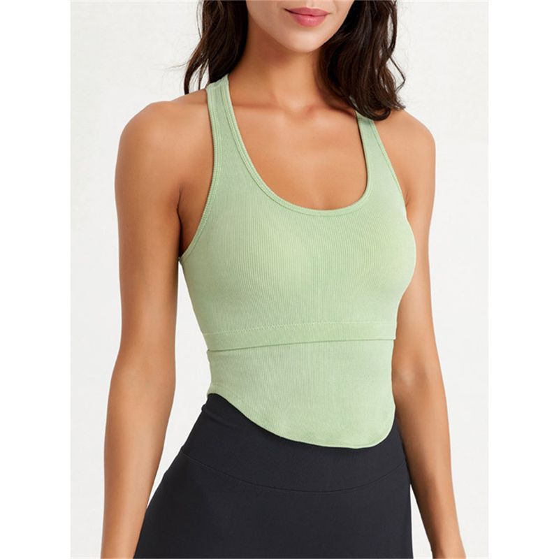 High-Strength Yoga Clothes Quick-Drying Mid-Length Sports Bra