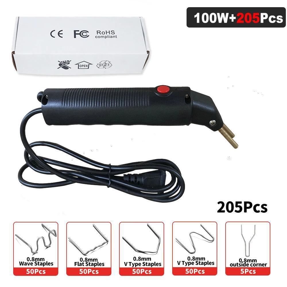 Plastic Bumper Repair Welder Kit with Hot Melt Gun and Welding Rods