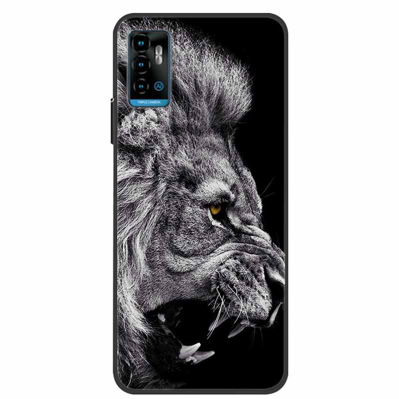 For ZTE Blade A71 Case Shockproof Soft silicone TPU Back Cover For ZTE BladeA71 Phone Cases for ZTE Blade A 71 2021 Cute Cartoon