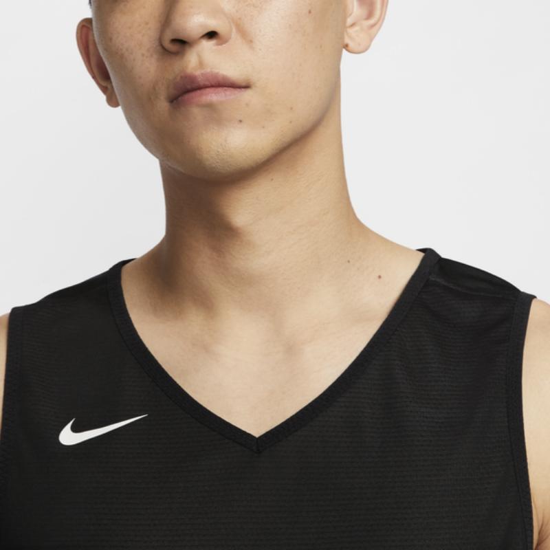 Nike Stock V-Neck Breathable Sports Basketball Vest Men Vests Black IB8827-010