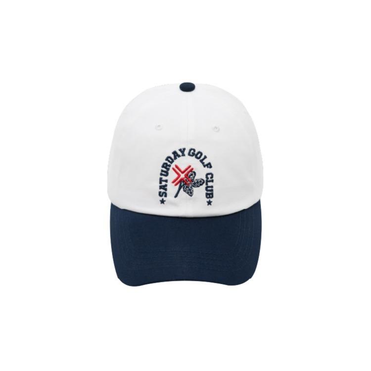 Peinteogolpeu Payntr X Khalhon Two-Tone Club Cap White