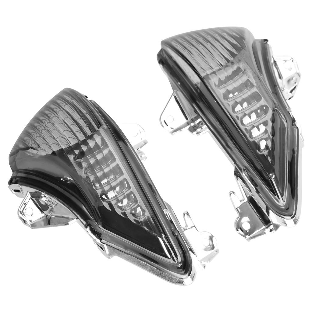 Front Turn Signals Cover For Kawasaki ER-6N EX650 Ninja 650 400R EX400 Smoke