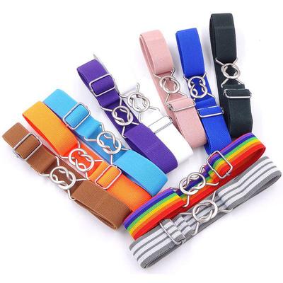 Kinder Koreanischer Stil Bonbonfarbe Elastischer Bund Gürtel