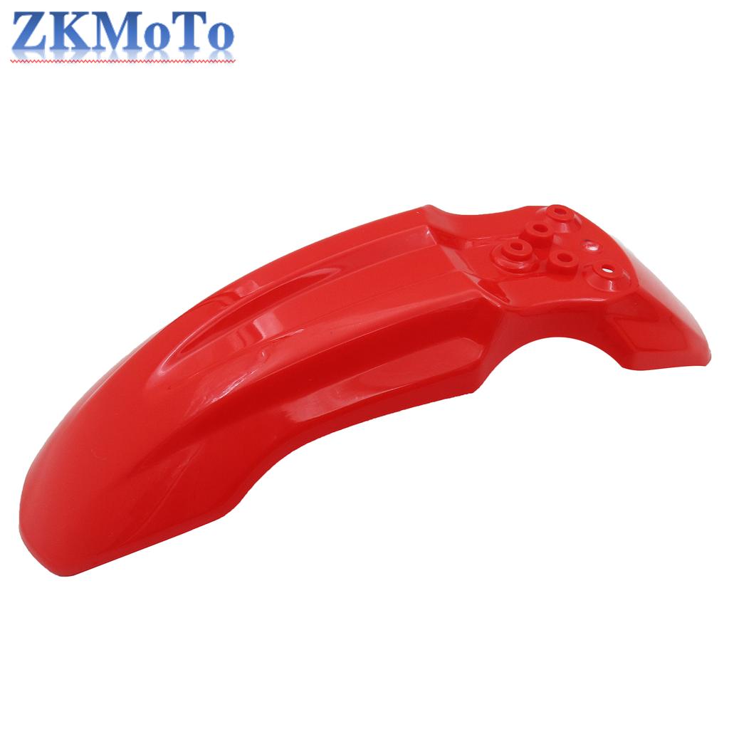 Motorcycle Front Fender Mudguard Guard Plastic Body Cover For Honda CRF50 2004-2022 XR50 2000-2003 Dirt Bike Protection Parts