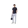 Anta Training Series Letter Pullover Knitted Sports Polo Shirt Men Polo Shirts Basic-Black 152427138-4