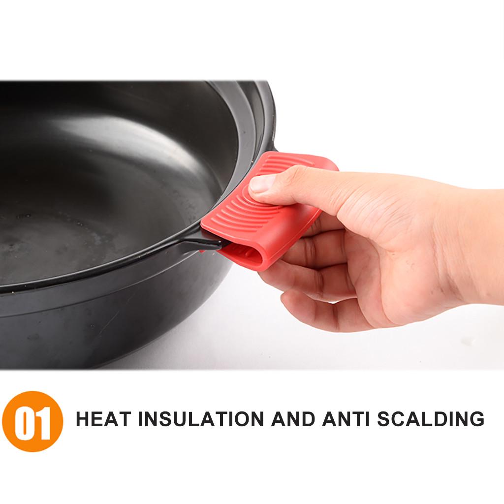 -hot Tools Microwave Insulation Non- Kitchen Utensil Silicone Handle