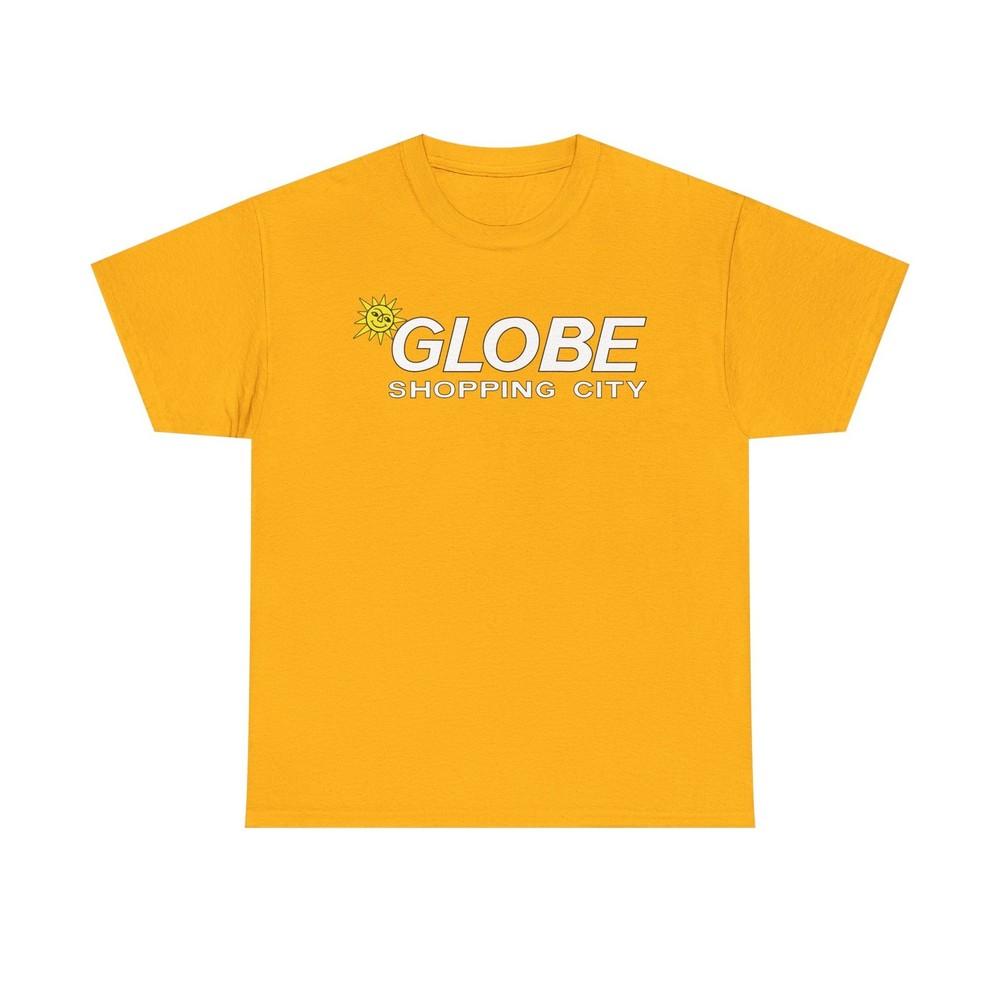 

Globe Shopping City Sun Logo Vintage Mall Center T-Shirt M