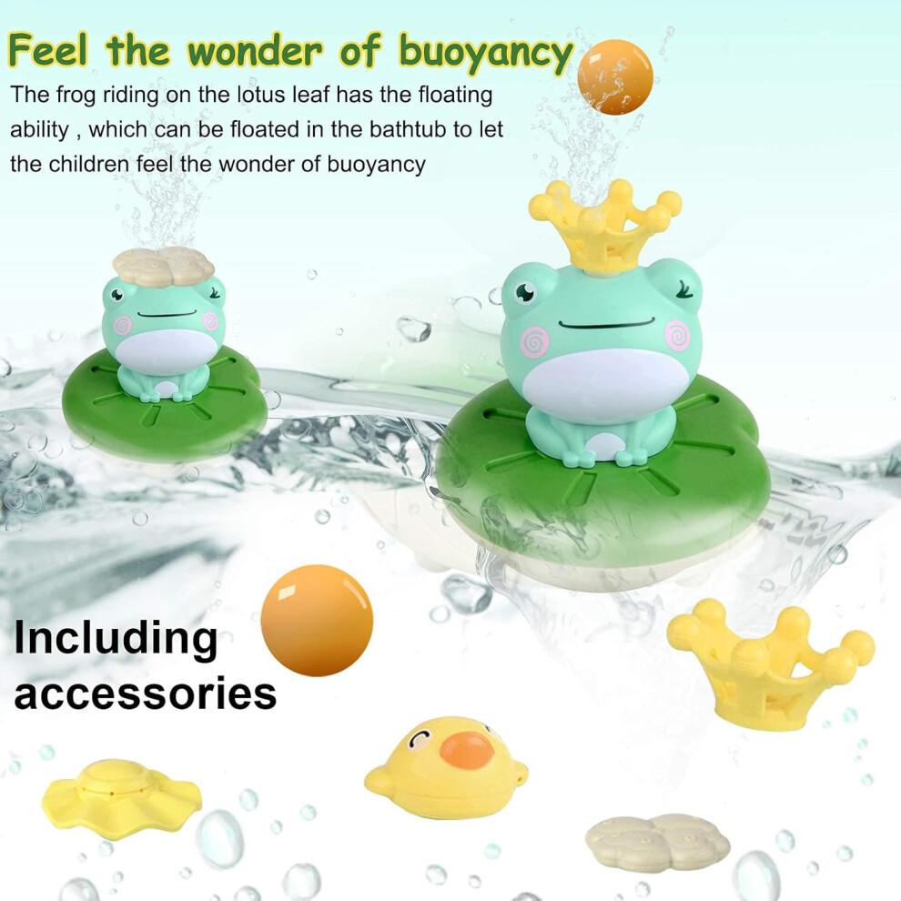 Super Strong Suction Cups, Bathtub Bubble Wonderland, Developmental Benefits Through Play, Easy To Use, Thickened Sealing Design, 1* Frog + 4*