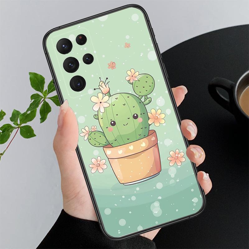 

Phone Case For Samsung A55 A16 A56 A36 A35 A15 A53 A54 A33 A34 A25 A05S A52 A52S A14 A26 A71 Cactus Flower A33 5G