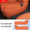 For Leading Ideal LiXiang L8 L9   Interior Second Row Seat Side Border Kick Pad Leather Interior Accessories