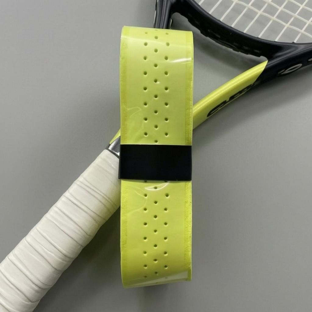 PU Overgrip Tape Thick Racket Handle Wrap with Ventilation Holes Tacky