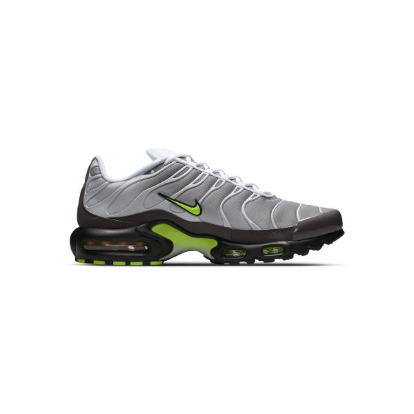 Nike Air Max Plus White Pearl Grey Neon Men Sneakers Yellow Black Neon-Yellow IQ0288-100