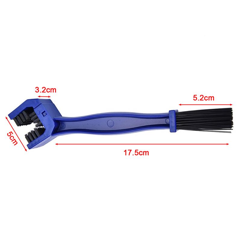 Brosse de nettoyage pour chaîne de moto Brosse en plastique pour vélo Nettoyant pour chaîne de vélo