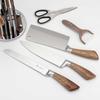 9-Piece Kitchen Knife Set In A Stand With Sharpener And Scissors E-6265