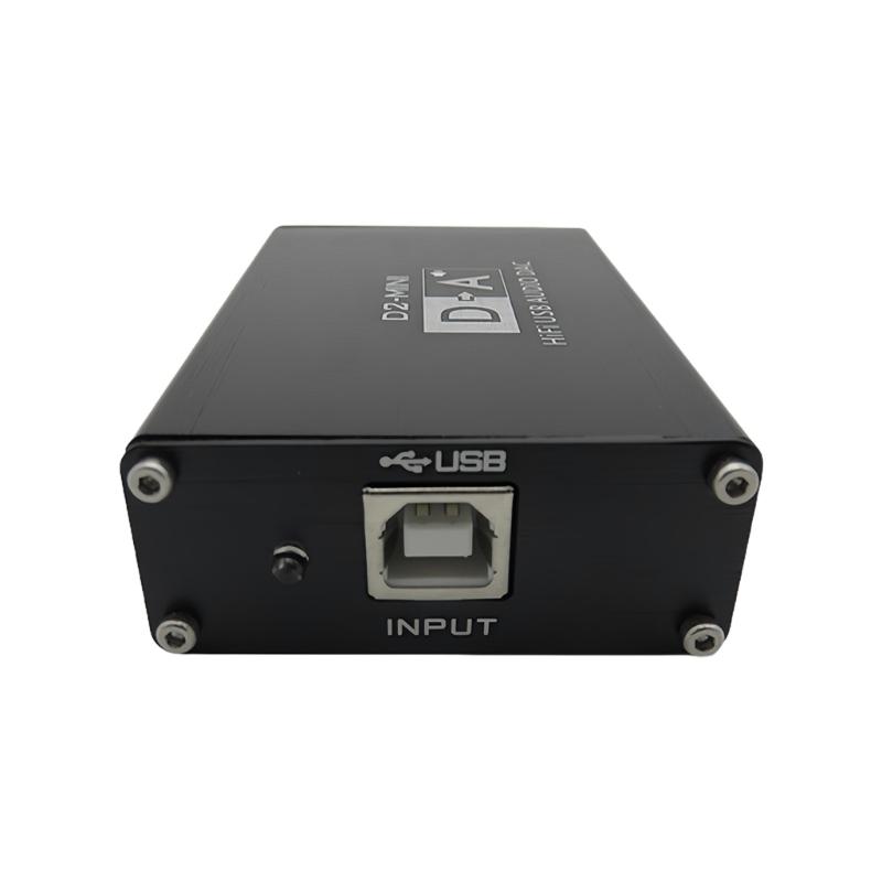 Compactly Plugs and Play Metal USB Decoders Sound Card Delivers Studio Quality Audios for DJs Audiophiles ES9018K2M
