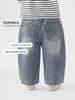 Trendy European Boys' Denim Pants - Spring/Autumn 2026 Collection for Toddlers & Kids