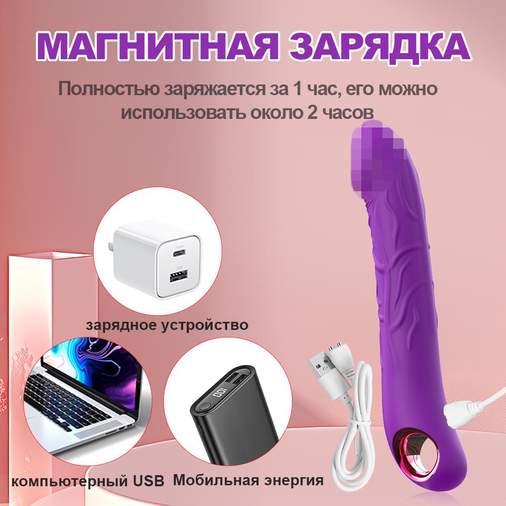 Teleskopvibrator Weicher Dildo Stoßend G-Punkt Klitorisstimulator Private Intime Momente Erwachsenen Persönlicher Massagegerät Sexuelle Wellness Sexspielzeug