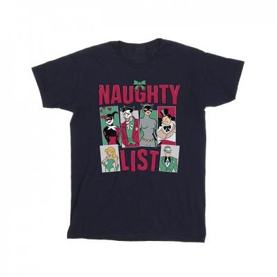 Camiseta de Algodão Lista de Meninos Malcriados